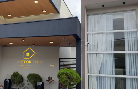 Residencial Morada dos Pássaros, 3 Suites, sendo 1 Suite Master com closet