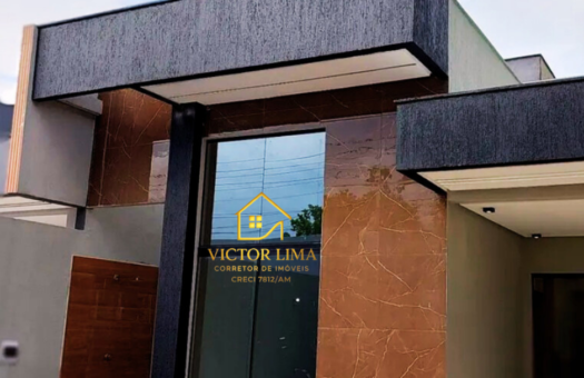 Casa à Venda no Residencial Villa Suíça 1 em Manaus – Casa Térrea Mobiliada com Piscina no Tarumã