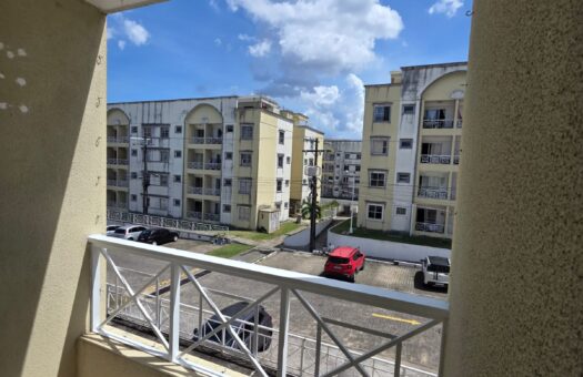 Apartamento para Alugar no Condomínio Residencial Turim em Manaus – 1 Suíte, Varanda e Área de Lazer Completa
